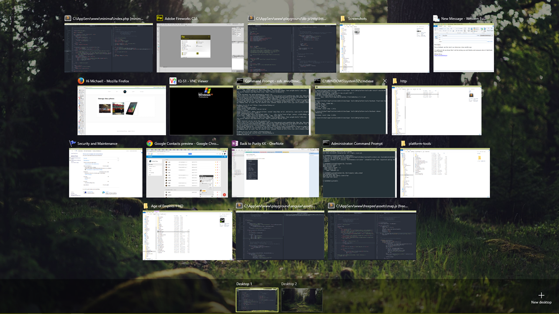 Task view