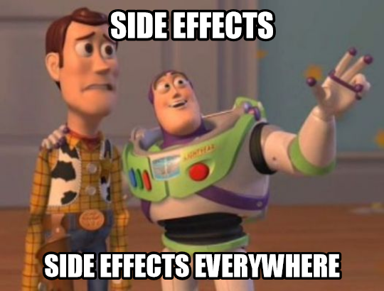 Quantum.js testing side effects