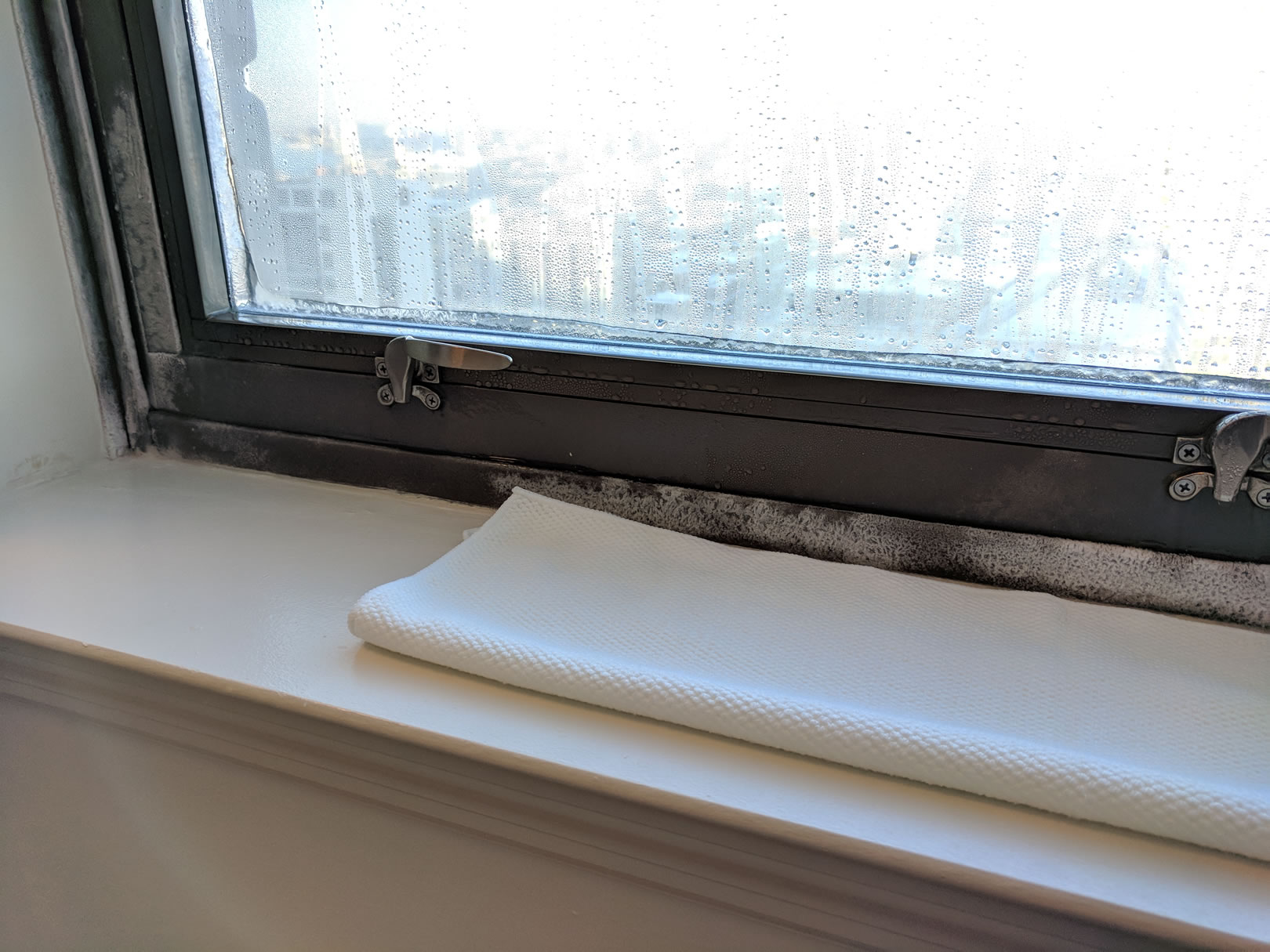 Frost on windows